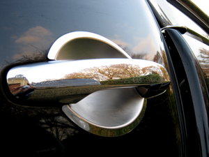 Door Handle Scuff Plate Inserts - Double Cab Polished for Mitsubishi L200 Preview
